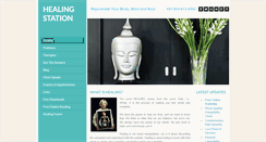 Desktop Screenshot of healingstation.co.in